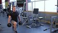 Exercise Guides: Dumbbell Walking Lunge, Male Clip