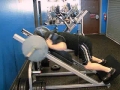 Football Training For Lineman: Inverted Hack Squat