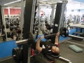 Football Training For Lineman: Bench Throw