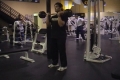 Bicep Curl Barbell Throws