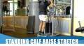 Extreme Fascial Stretching: Standing Calf Raise Stretch