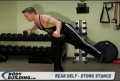 Rear Delt: Stork Stance