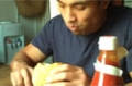 Train Insane With Kane, Bonus Footage: Whopper w/ Assorted Condiments