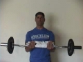 Static Barbell Hold With Towel