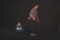 Swiss Ball Lunges #2