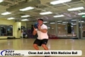 Training Program For Health And Physical Improvement: Clean & Jerk With Medicine Ball