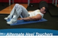 Exercise Guides: Alternate Heel Touchers, Male/Short Clip