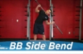 Exercise Guides: Barbell Side Bend, Male/Short Clip