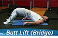 Exercise Guides: Butt Lift (Bridge), Male/Short Clip