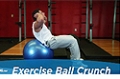 Exercise Guides: Exercise Ball Crunch, Male/Short Clip