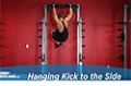 Exercise Guides: Hanging Knee Raise To The Side, Male/Short Clip