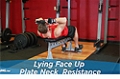 Exercise Guides: Lying Face-Up Place Neck Resistance, Male/Short Clip