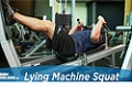 Exercise Guides: Lying Machine Squat, Male/Short Clip