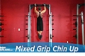 Exercise Guides: Mixed Grip Chin, Male/Short Clip