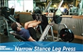 Exercise Guides: Narrow Stance Leg Press, Male/Short Clip