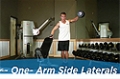 Exercise Guides: One-Arm Side Laterals, Male/Short Clip