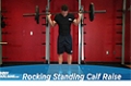 Exercise Guides: Rocking Standing Calf Raise, Male/Short Clip