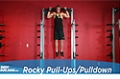 Exercise Guides: Rocky Pull-Ups/Pulldowns, Male/Short Clip
