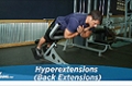Exercise Guides: Hyperextensions (Back Extensions), Male/Sho