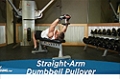Exercise Guides: Straight-Arm Dumbbell Pullover, Male/Short