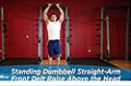 Exercise Guides: Standing Dumbbell Straight-Arm Front Delt R