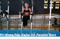 Exercise Guides: Knee/Hip Raise On Parallel, Male/Short Clip