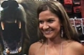 2009 Arnold Classic: Diana Chaloux At The Grizzly Booth - Grrrr!