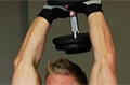 Exercise Guides: Seated Triceps Press, Male/Long Clip