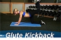 Exercise Guides: Glute Kickback, Female/Short Clip