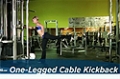 Exercise Guides: One-Legged Cable Kickback, Female/Short Clip