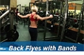 Exercise Guides: Back Flyes - With Bands, Female/Short Clip