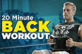 Video Article: 20 Minute Back Workout