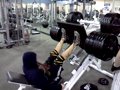 Amateur Bodybuilder Johnnie Peters: 1198lbs Leg Press For 15
